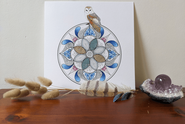 ❃ La rosace et l'effraie ❃